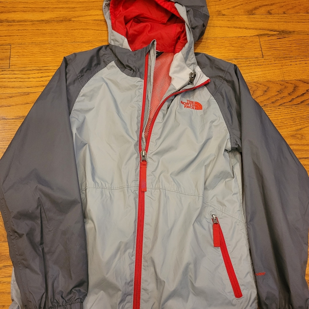 The North Face Kids Jacket - Gray and Red